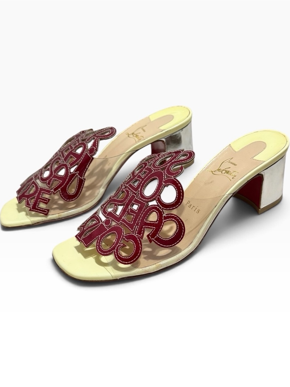 Christian Louboutin slip-on mules Size 39